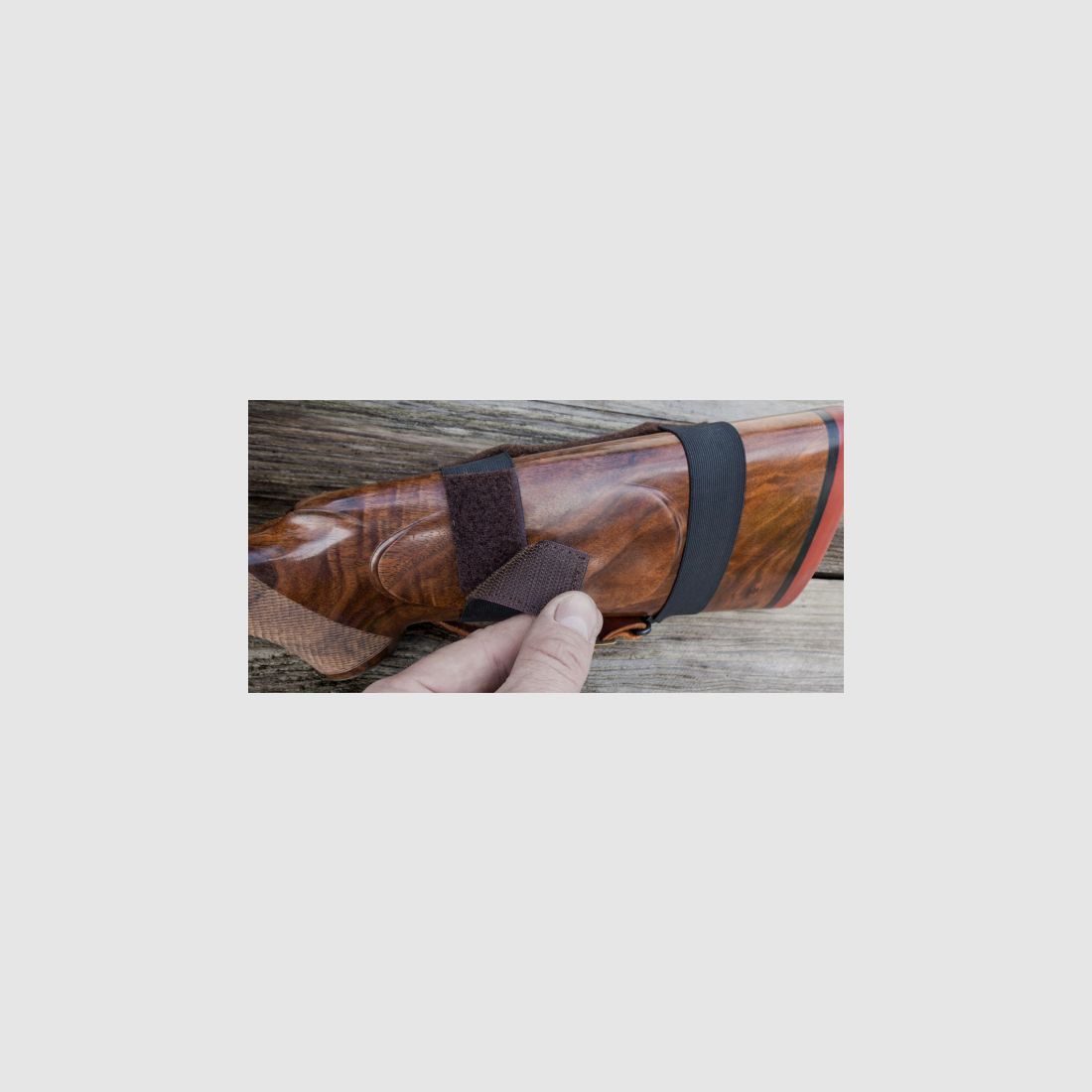 Tawny owl rifle stock cartridge case rifle