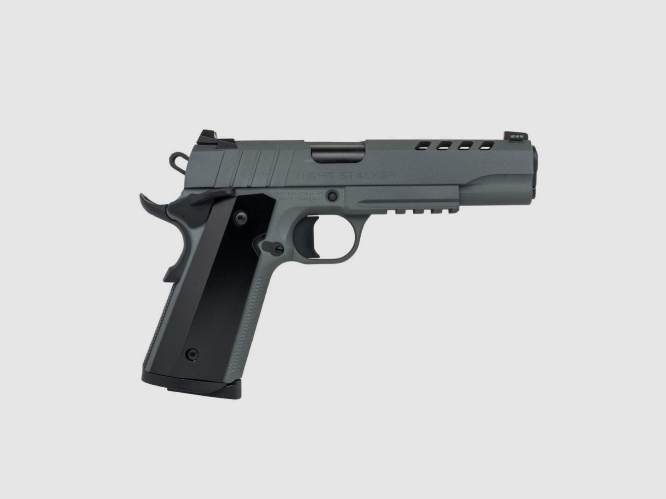 Tisas PC1911 Night Stalker pistool kal. .45ACP, grijs, 8 schoten, 5" loop