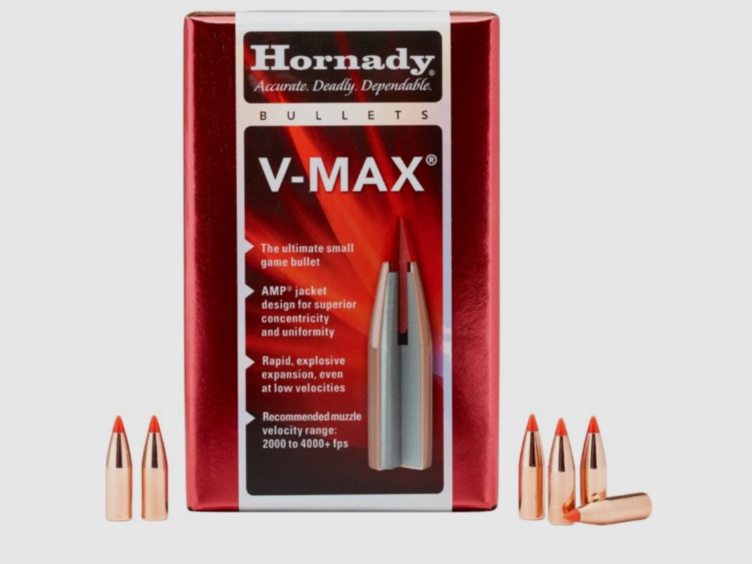 Hornady V-MAX Bullets 6.5 mm/.264 95 gr | 100 pieces Item 22601