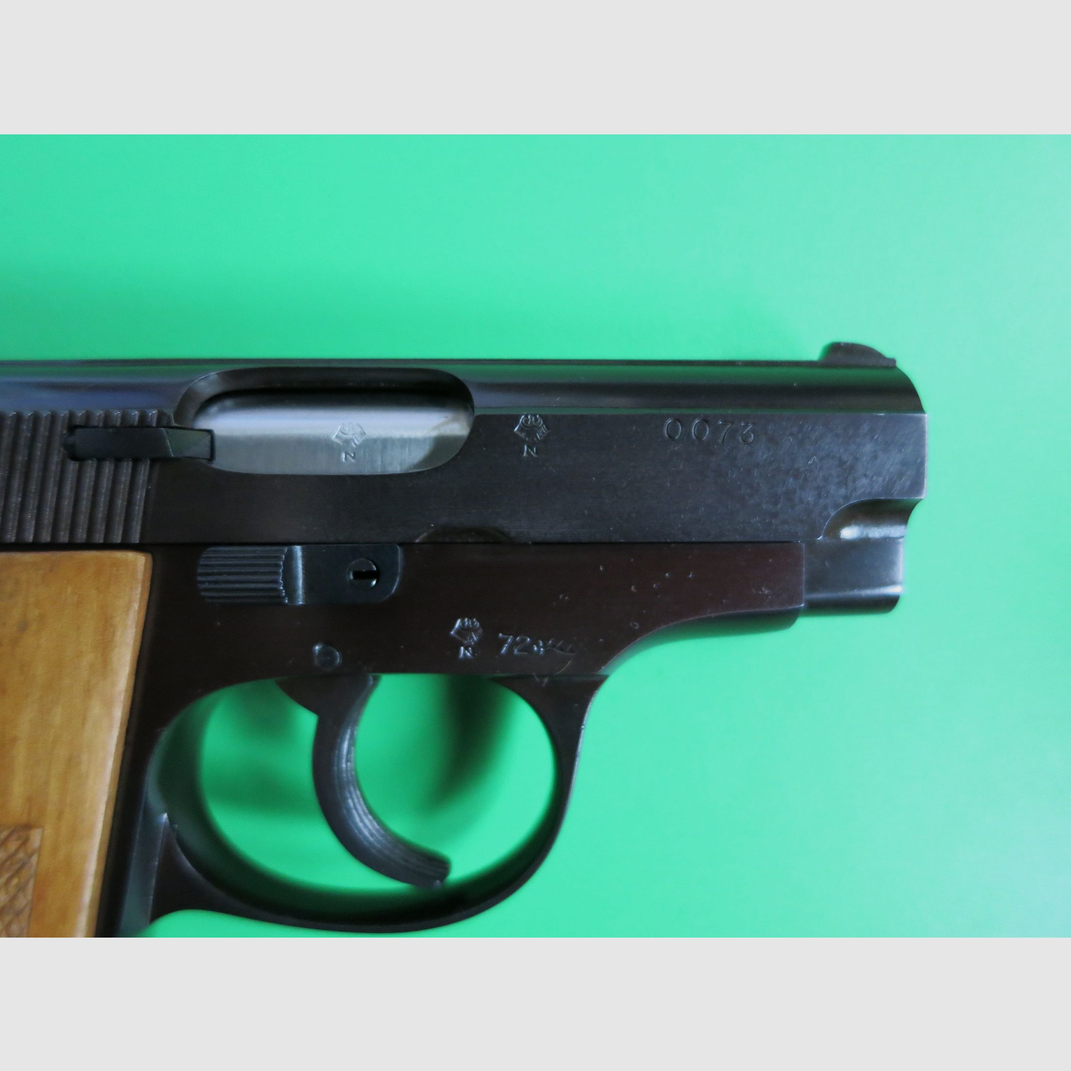 Korriphila (Budischowsky) TP70, cal. .22lfb, extremely rare pocket pistol, very good as new     #79