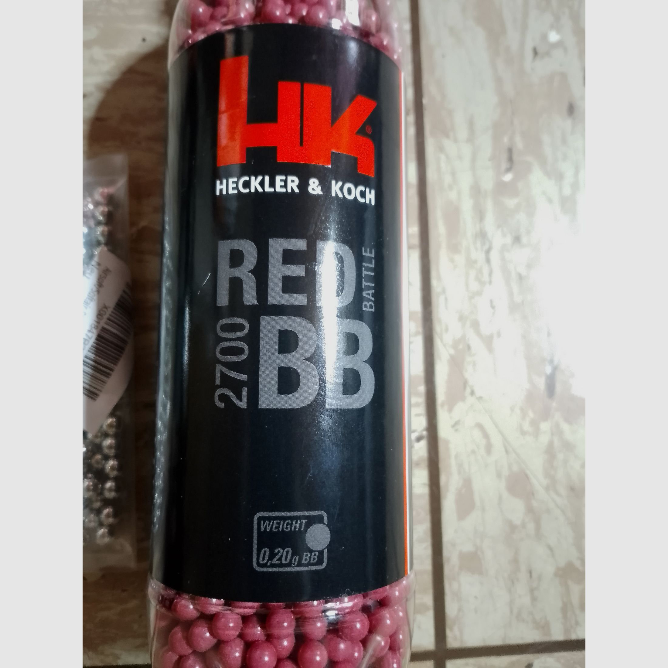 Kli Maverick GBB Gas Blow Back Pistole mit Zubehör Greengas + Stahl und 0,20g  H&K BB's im Set neuwertig