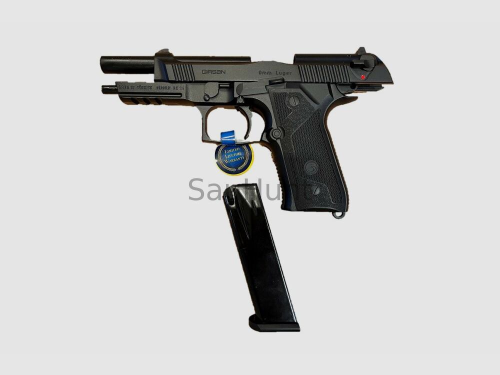 Pistole - GIRSAN MC R9, 4.92" matt Schwarz Toller Einstieg in die Kurzwaffenwelt