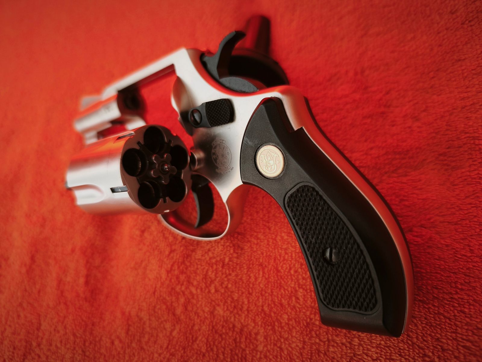  Smith & Wesson / Colt Chiefs Special – Schreckschuss Revolver, Top-Zustand (< 30 Schuss)
