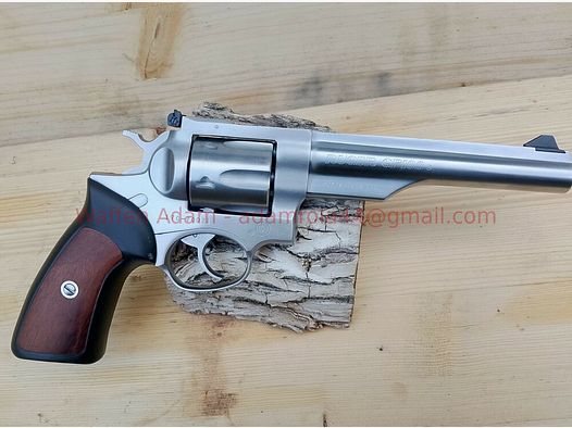 Ruger Stainless GP100 with 6 inch barrel length