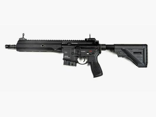 HK SLB MR223, versione A3, cal. .223 Rem., 11", nero, con omologazione sportiva Heckler und Koch MR223 Sport in 11" - disponibile immediatamente prezzo consigliato: 3299€
