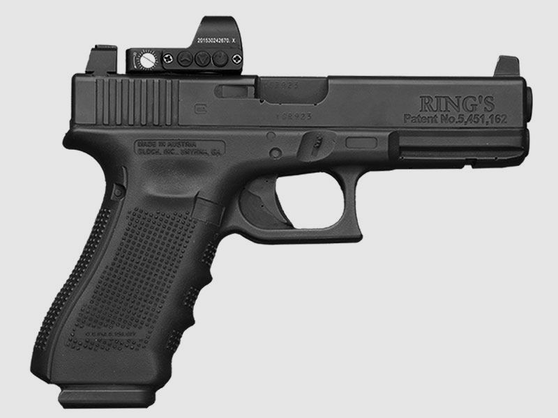LPA Sights Red-Dot compatible sight RDL LUMINOVA for GLOCK M.O.S