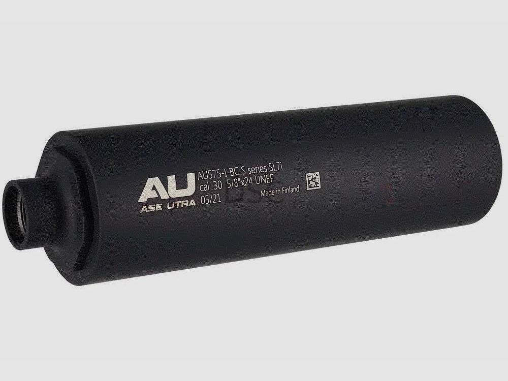 ASE UTRA SILENCER SL7i .30 5/8"-24 UNEF BLACK CERAKOTE without