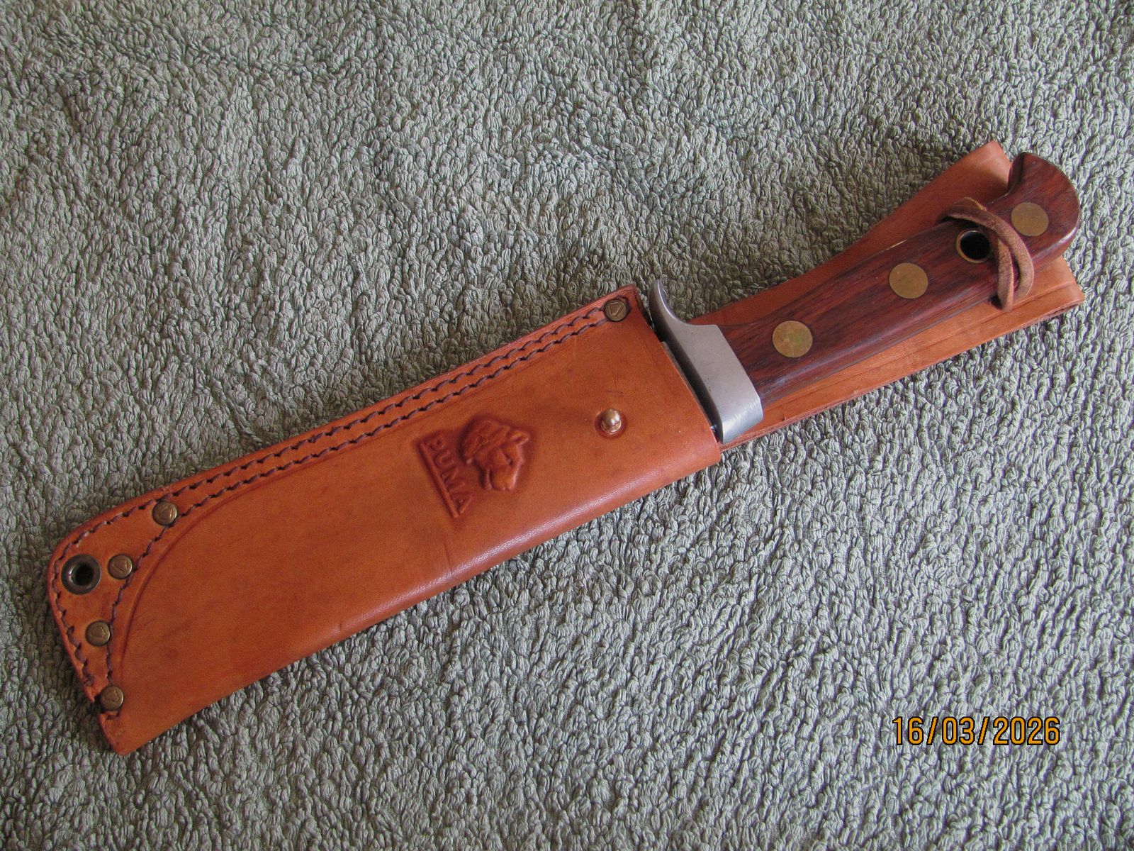 Originele Puma Auto Messer 6390 - geleid, zonder schade Nr98474