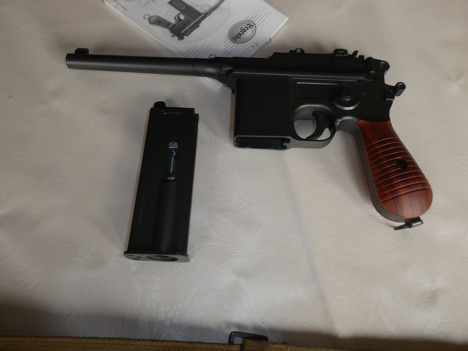Umarex Legends Pistole C96 FM Blowback - 4,5 mm Stahl BB Co2-Pistole