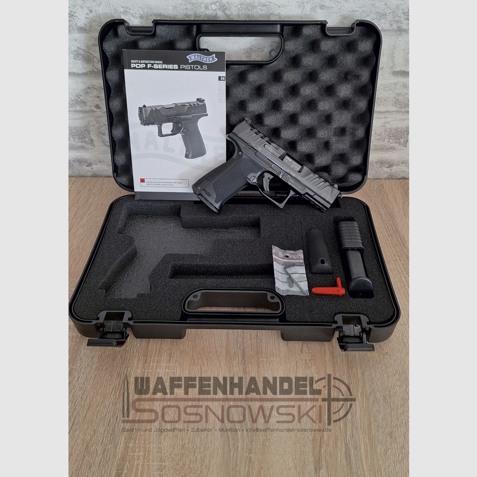 Pistole Walther PDP F-Serie OR 4" 9mm Luger