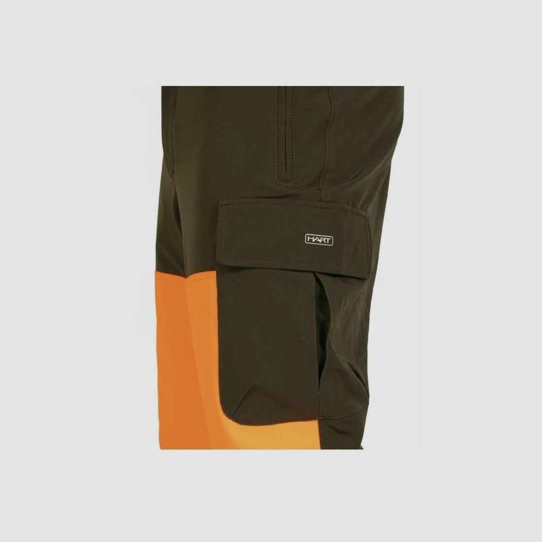 Pantalon HART Aldatz-T Orange/Vert, image 3 sur 4