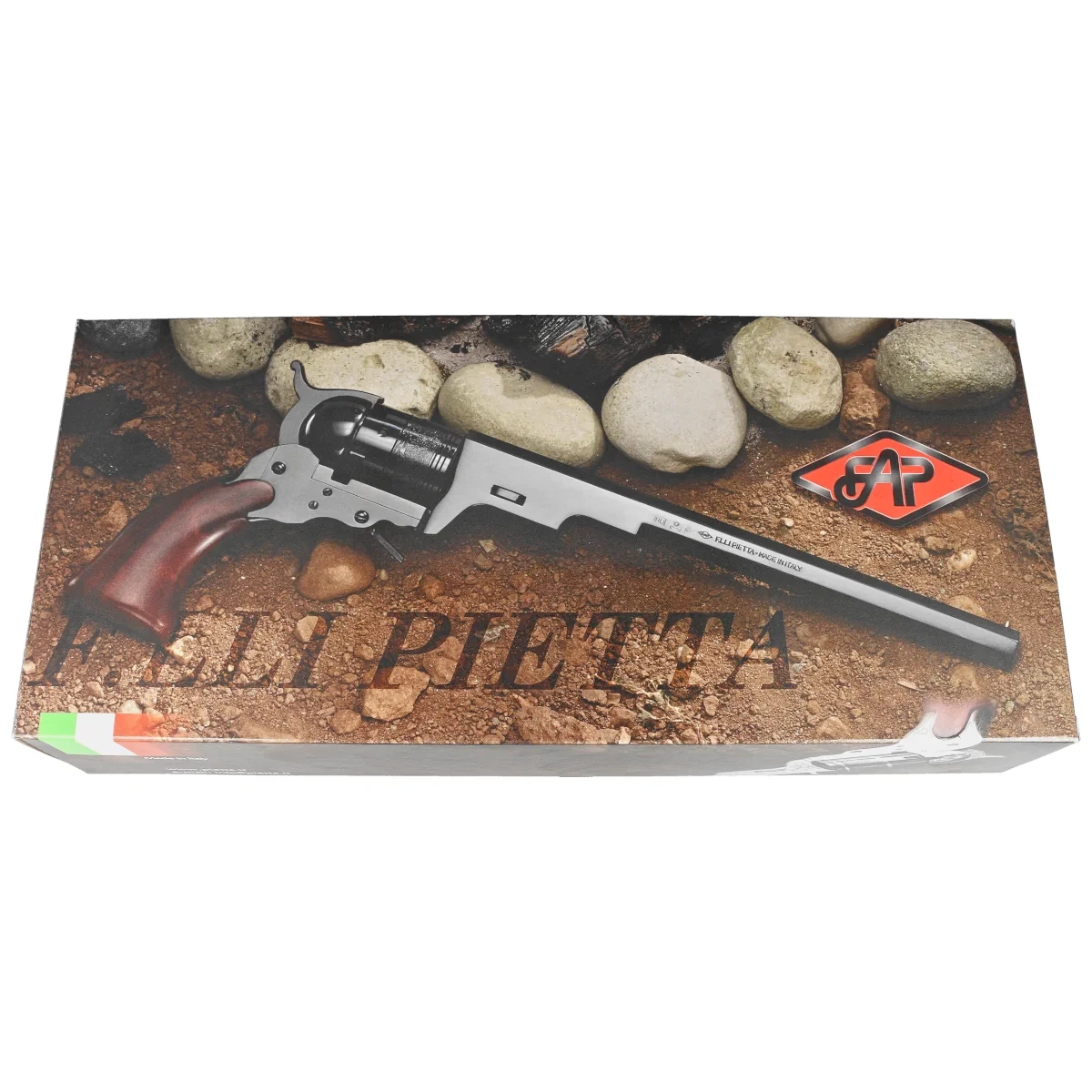 Pietta 1851 Colt Navy Yank Steel Snake .36 Revolver (YAN36/SN), image 3 of 3