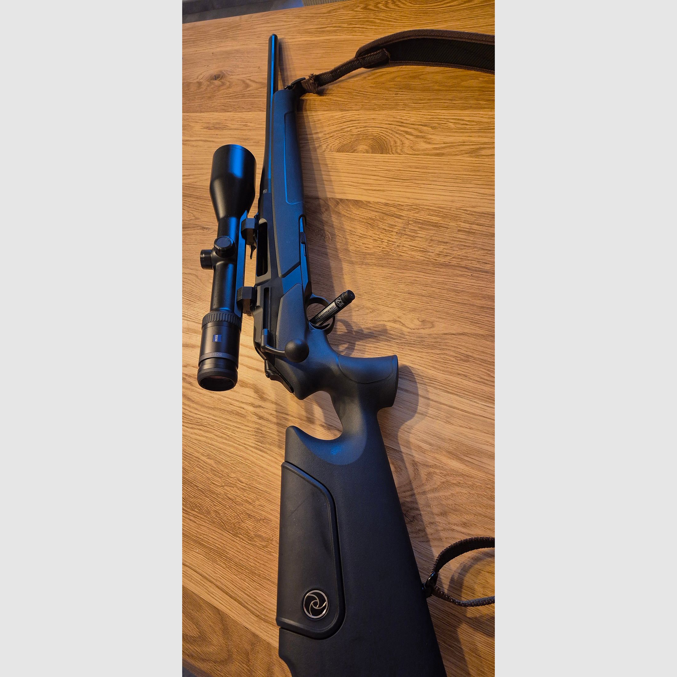 Merkel Helix Speedster .308 Win black compact with Zeiss V4 3-12x56