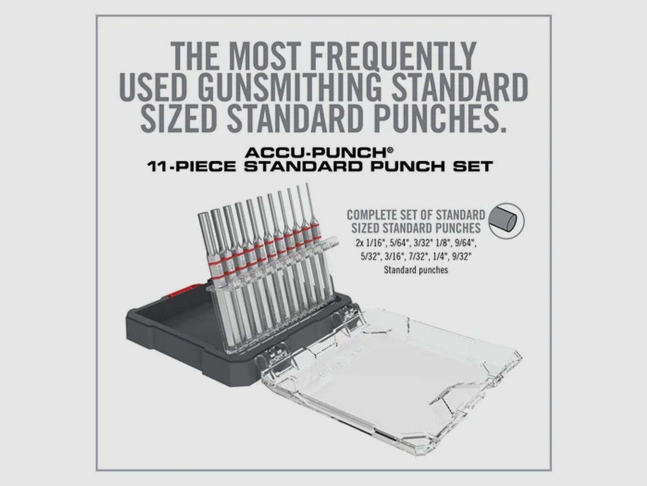 Real Avid Armorer’s Master Hammer and Accu-Punch Std. Pin Punch Set