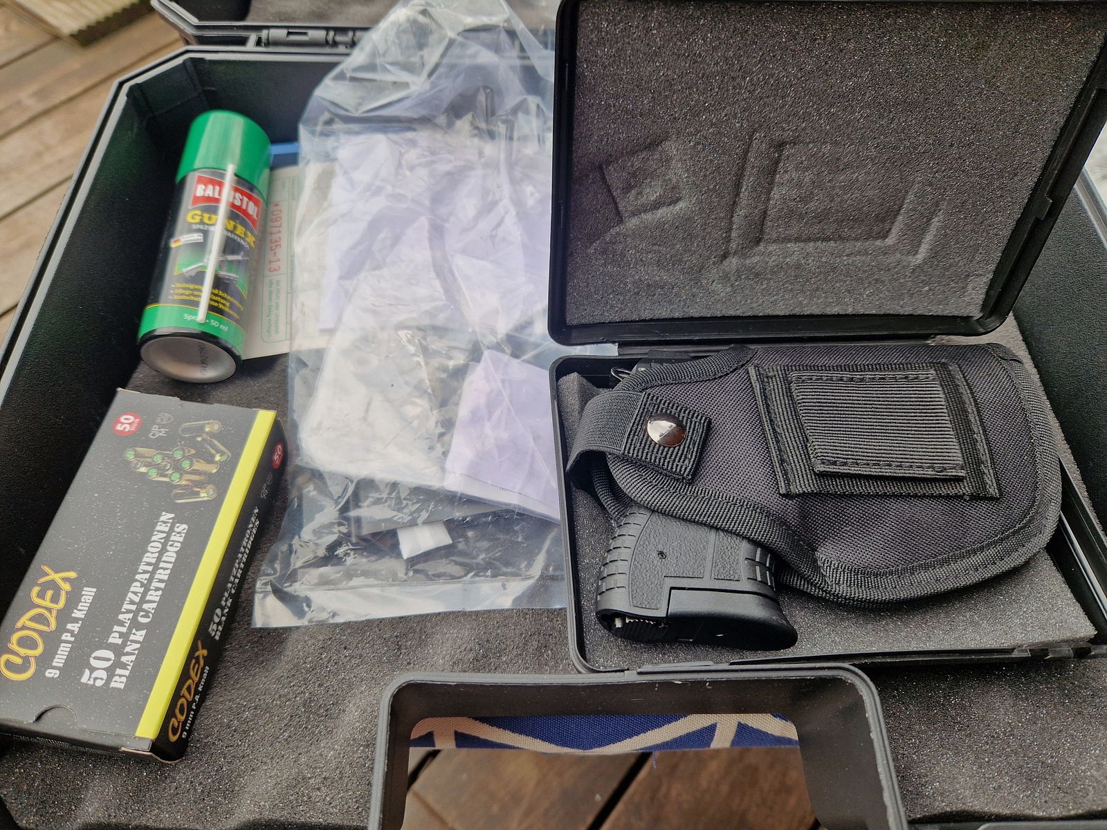 Zoraki 906 pistola de fogueo/gas sin usar