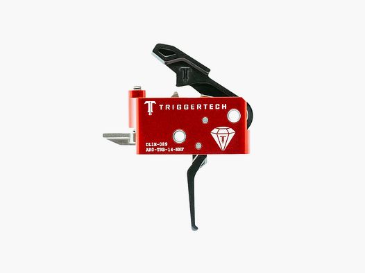Triggertech – AR15 Diamond dwustopni pvd czarny zakrzywiony spust
