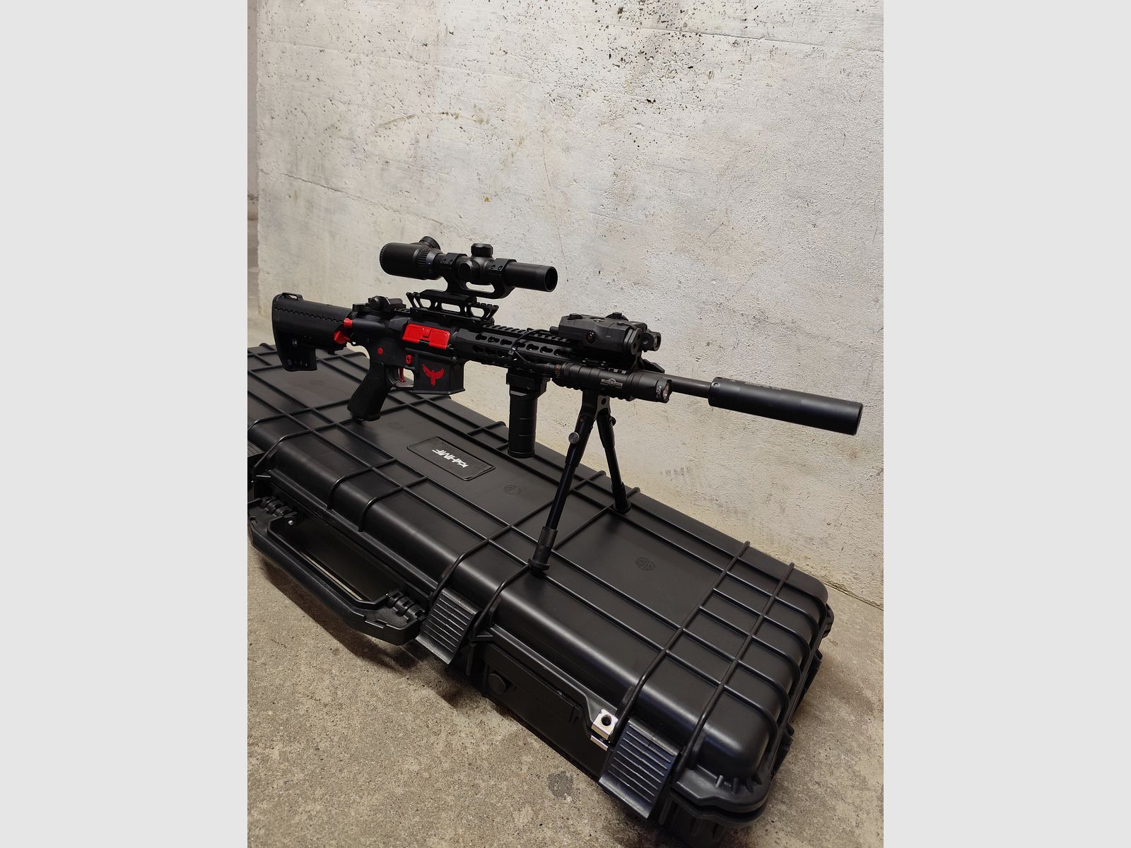 Airsoft M4 Umbau auf HPA & DMR