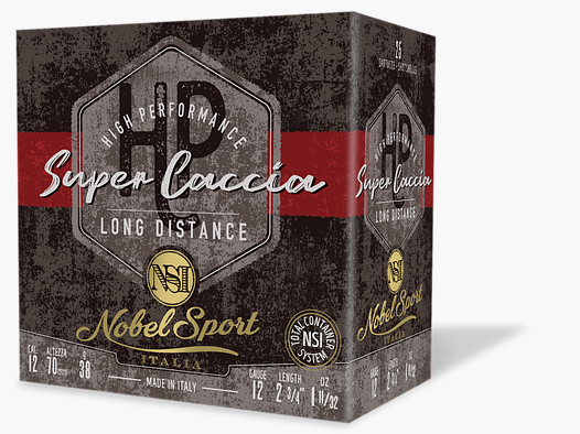 NOBEL SPORT SUPER CACCIA 38G KALIBER 12