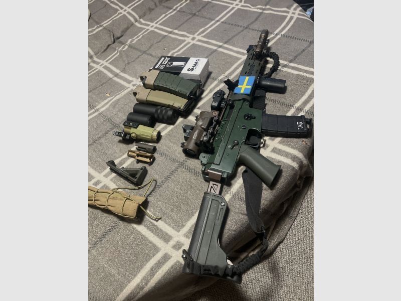Rarity G&G GK5C (AK5C) with accessories