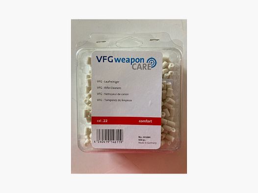 Tampons de nettoyage Cal 22 - par 500