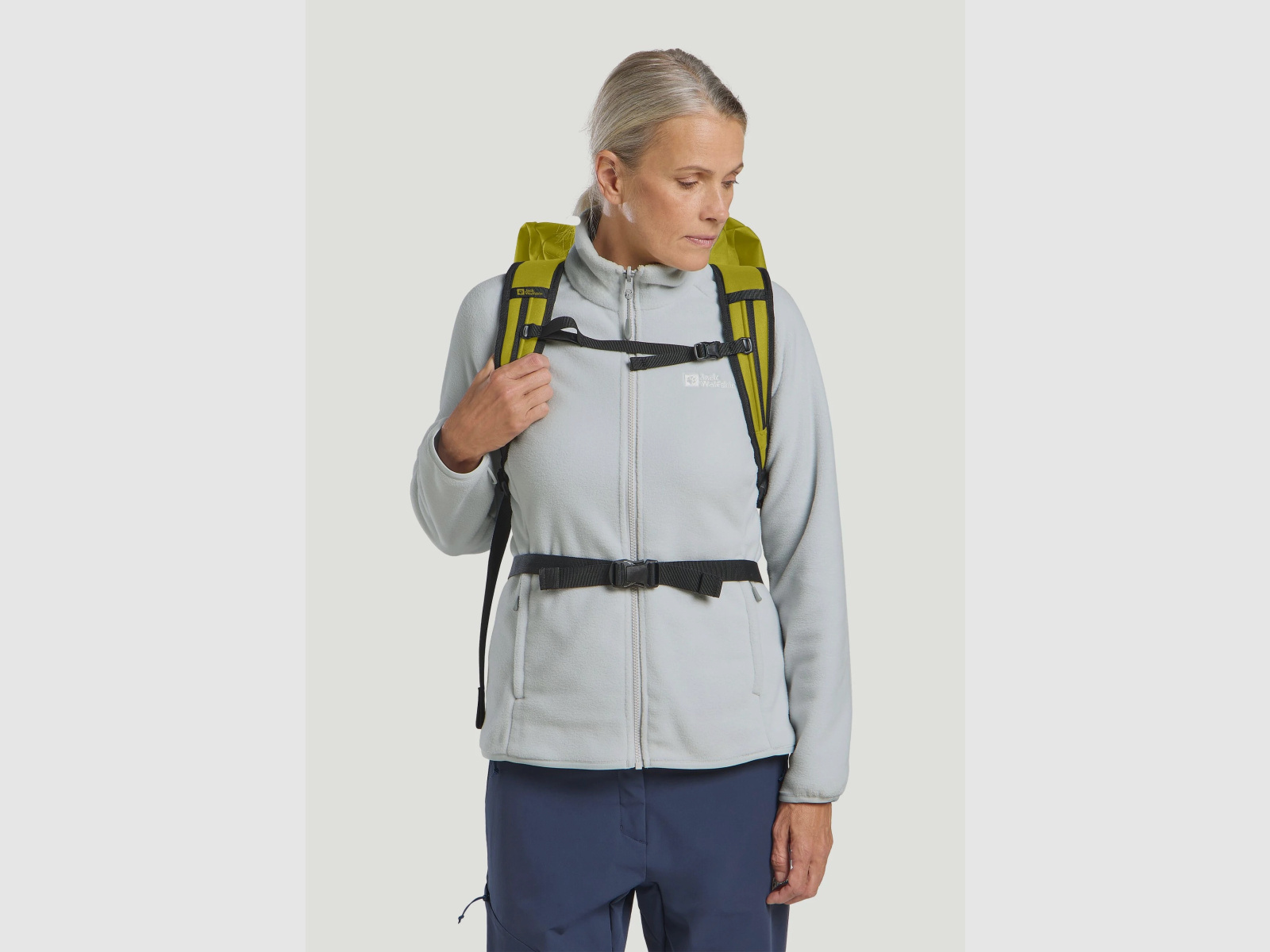 JACK WOLFSKIN Mochila de senderismo All-in Pack 30 Chartreuse