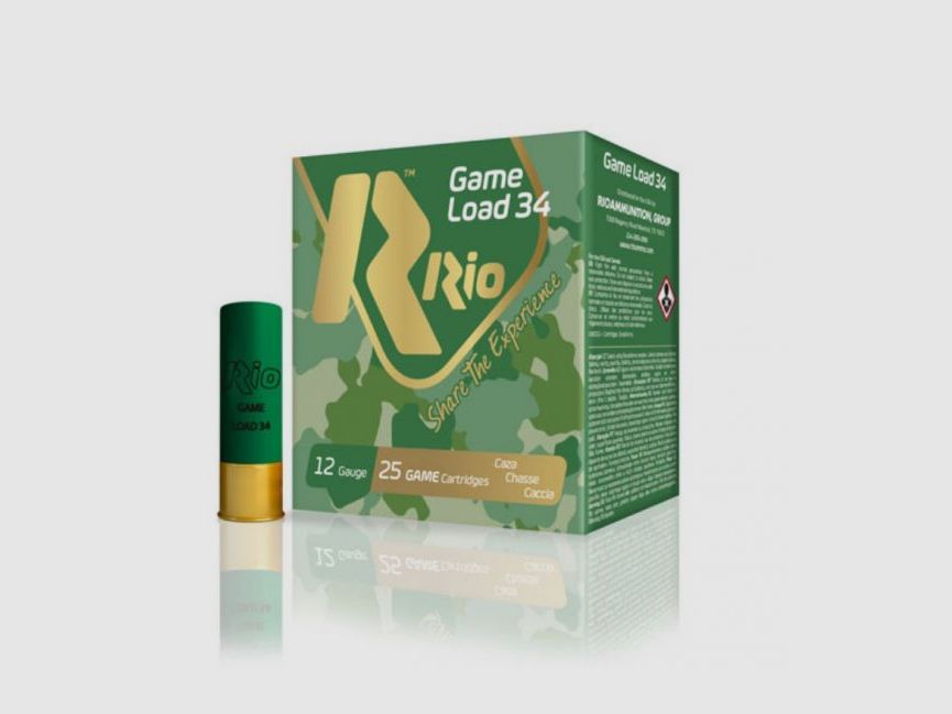 Patronen für die Jagd RIO 50 Game Load 34gr.