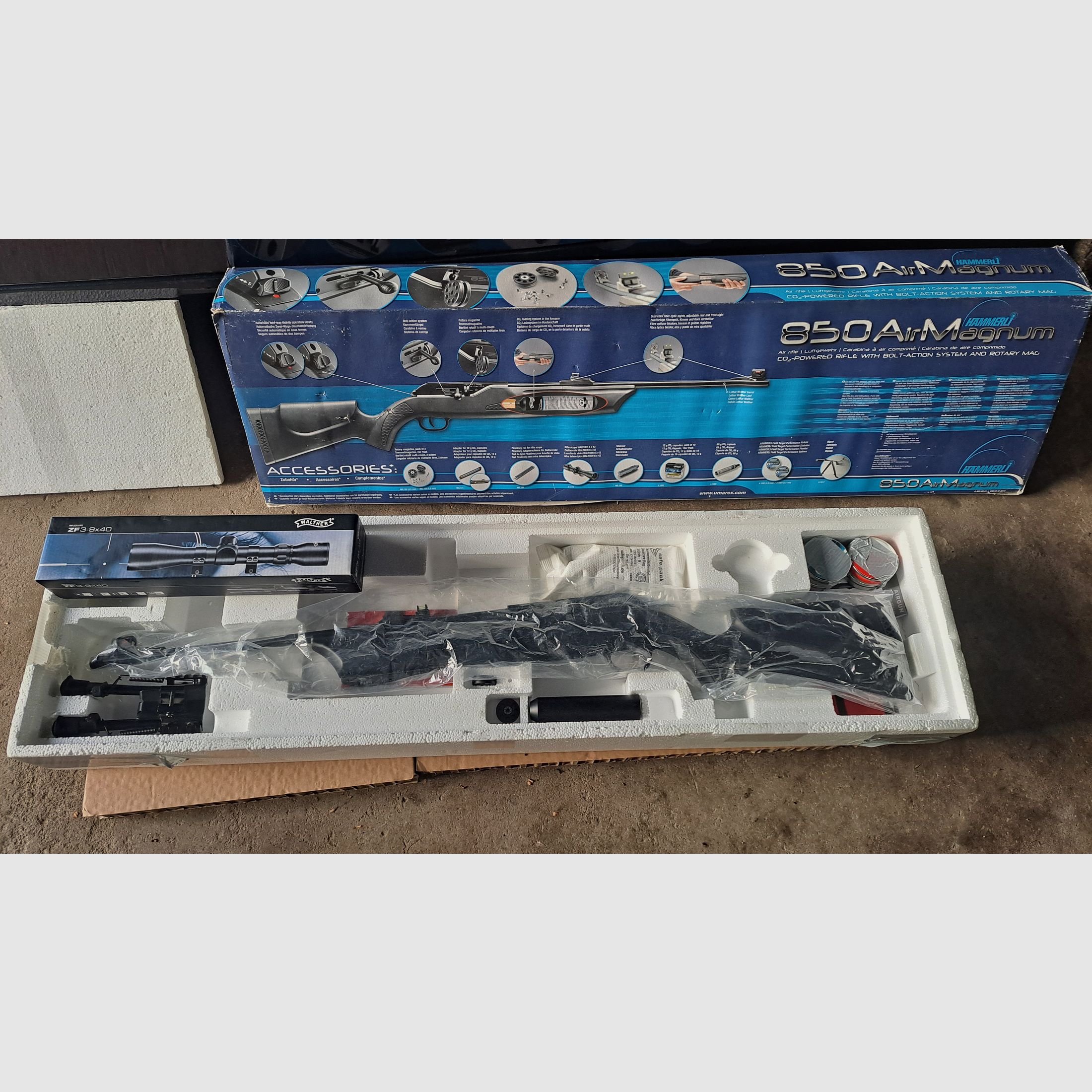 [Wolna broń] Hämmerli 850 AirMagnum .177 C02 powtarzalny z magazynkiem bębnowym