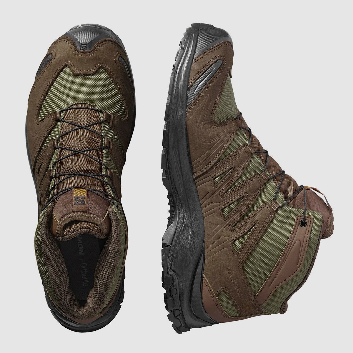 SALOMON – MEN – XA TRACKER GTX Earth Brown / Olive Night / Black, image 2 of 6
