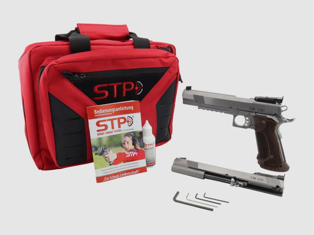 TM 28 Arystokrat 6.0 i system wymienny 9mm Luger z uchwytem Nill Match-German-Master