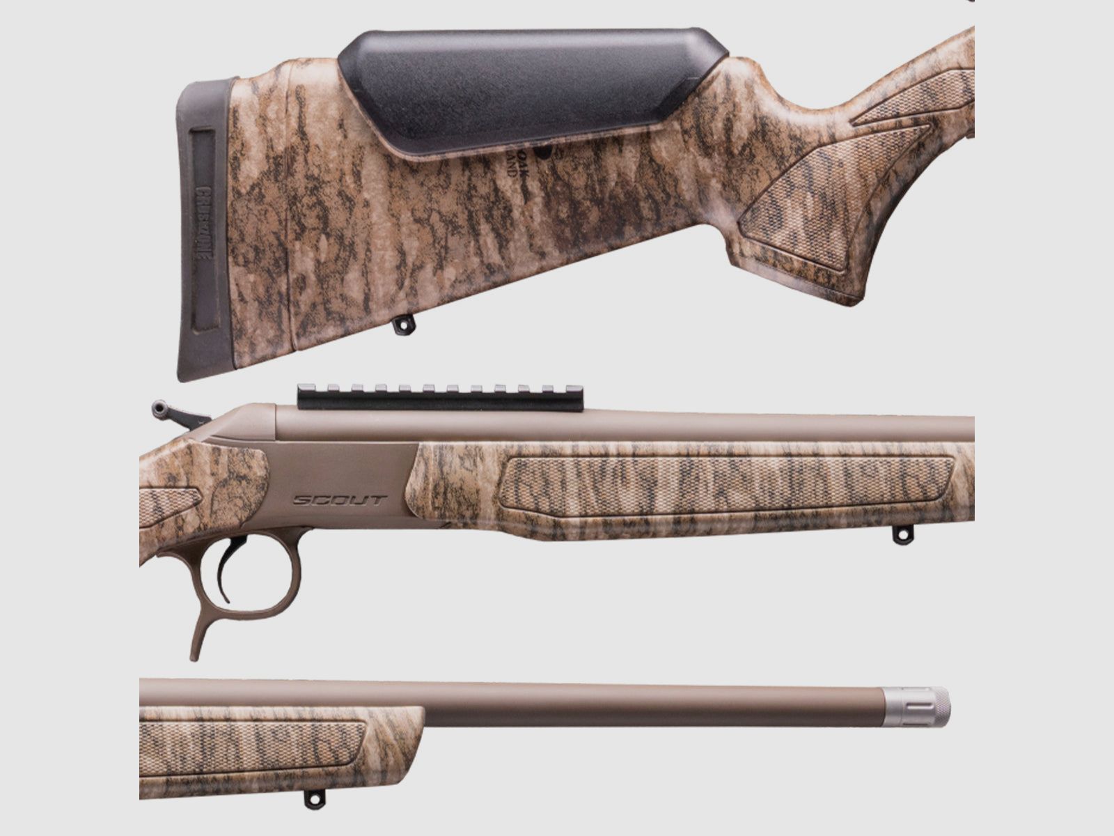 Einzelne Flinte CVA Scout Spur Mossy Oak, Bild 2 von 2