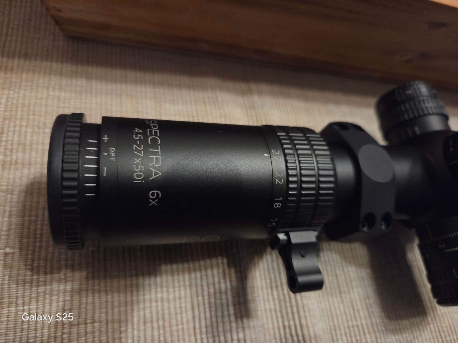 GPO ZF with mounting rings / hunting scope!