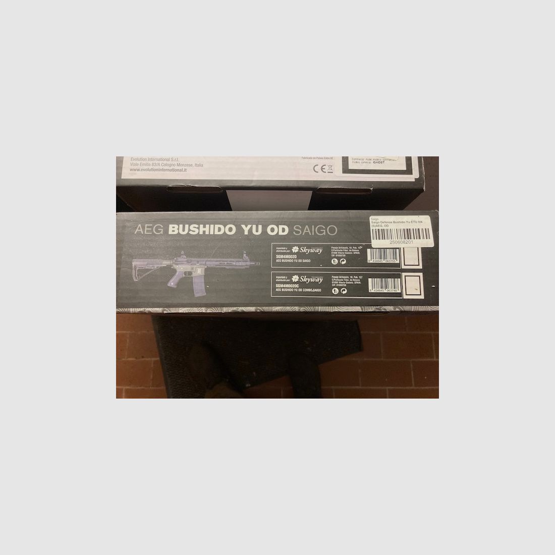 Airsoft / Softair rifles Evolution, Saigo, ASG