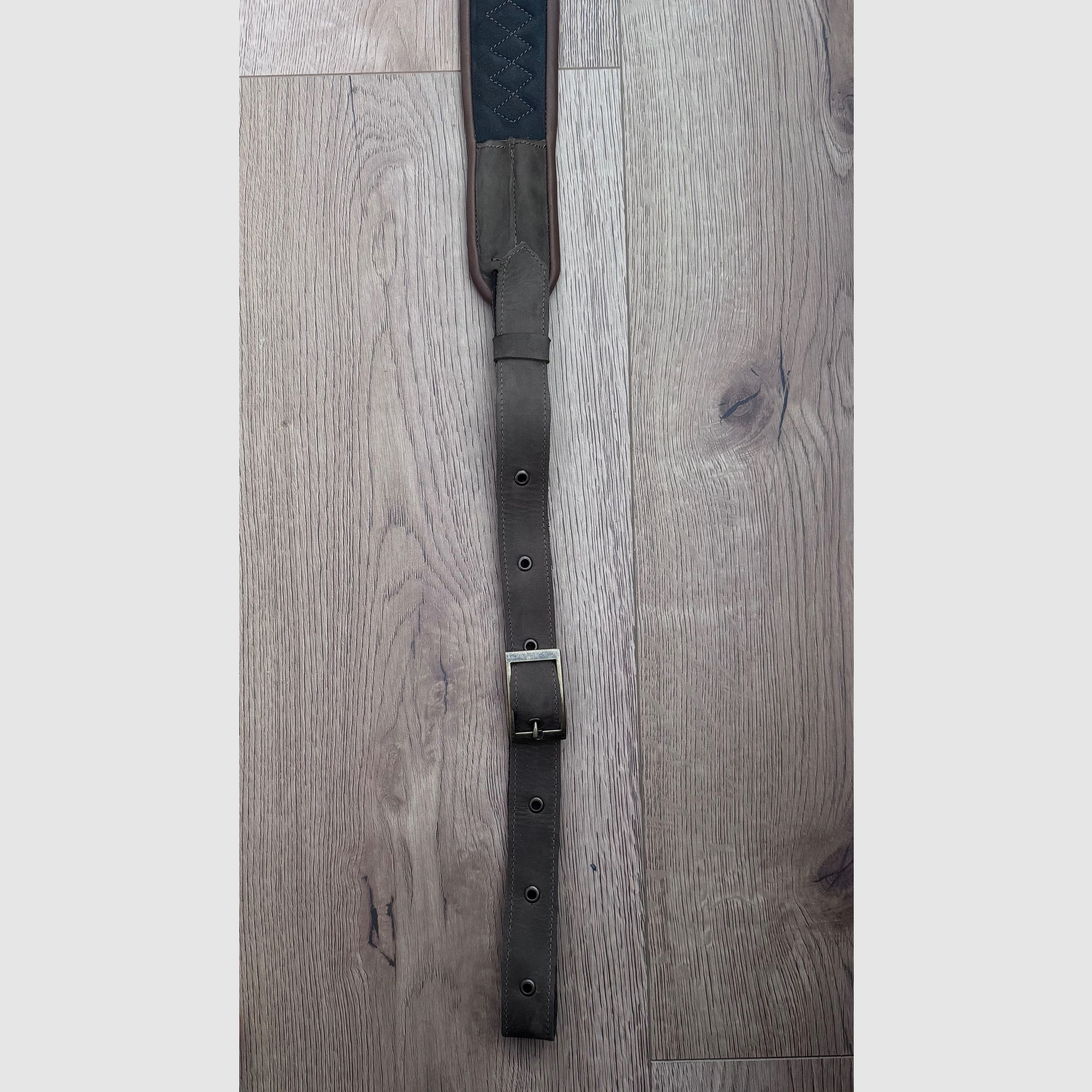 Handgefertigte Leder Riemen Gewehrriemen custom Handarbeit 