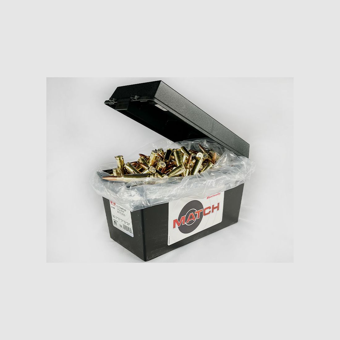 Hornady-Munitionsbox 6,5 Creedmoor Match BTHP 140 grs 1 Munitions-Box (200 Schuss á 1,695 €*)