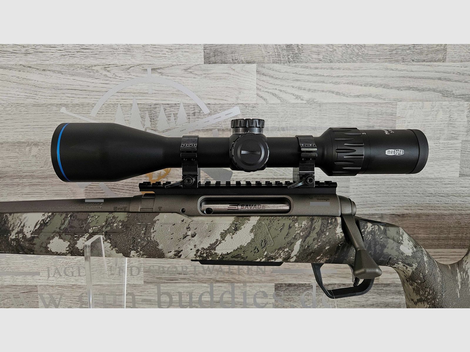 Savage AXIS II PRO Woodland .223Rem. - Left-handed rifle with left system - Complete set - New from specialist dealer
