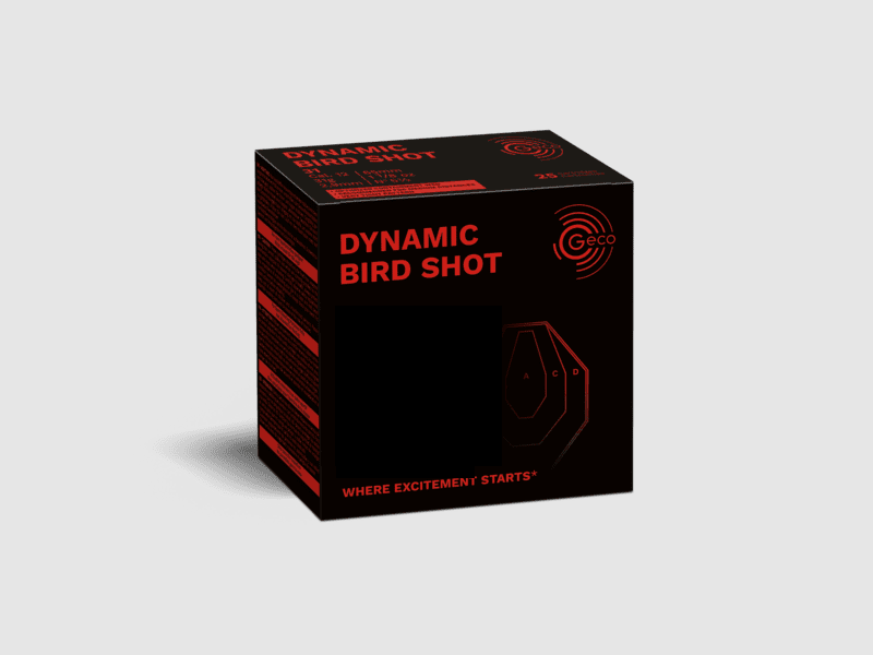 Geco Dynamic Bird Shot 2,7 mm 28 g kal. 12/70 - 25 stuks
