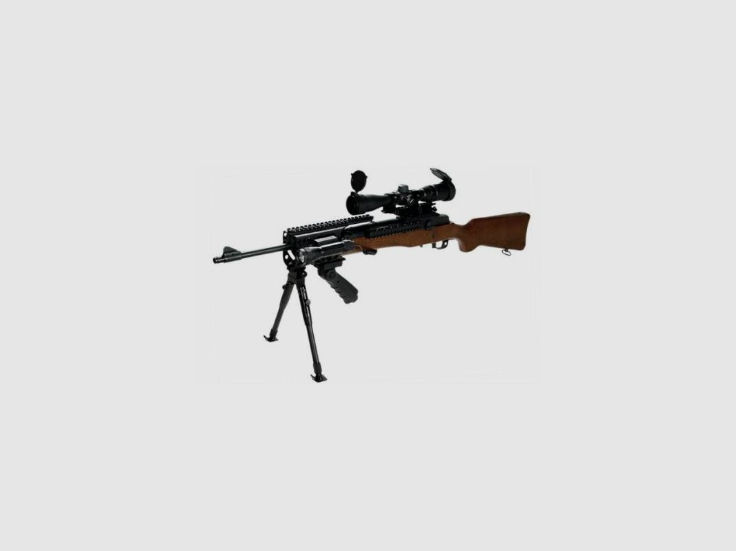 Zwarte handguard met Weaver voor Mini 14, afbeelding 2 van 4
