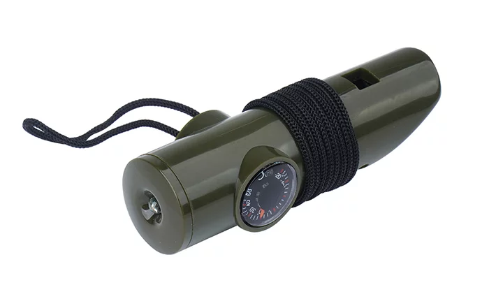 Gwizdek survivalowy Mil-Tec 6w1 - Zielony - 16328401, zdjęcie 2 z 2
