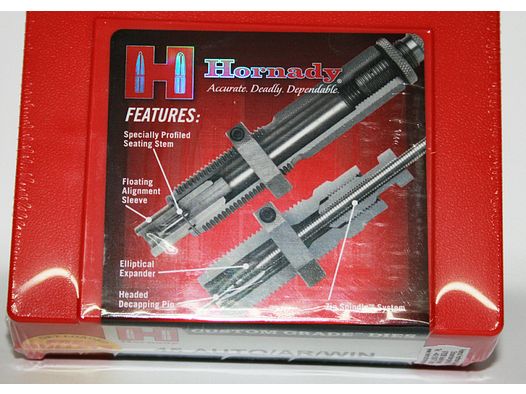 1x HORNADY 3-Die-Set FL Matrizensatz SeriesII Custom Grade #546515 TITAN 9x19 9mm Luger Nato 9x21