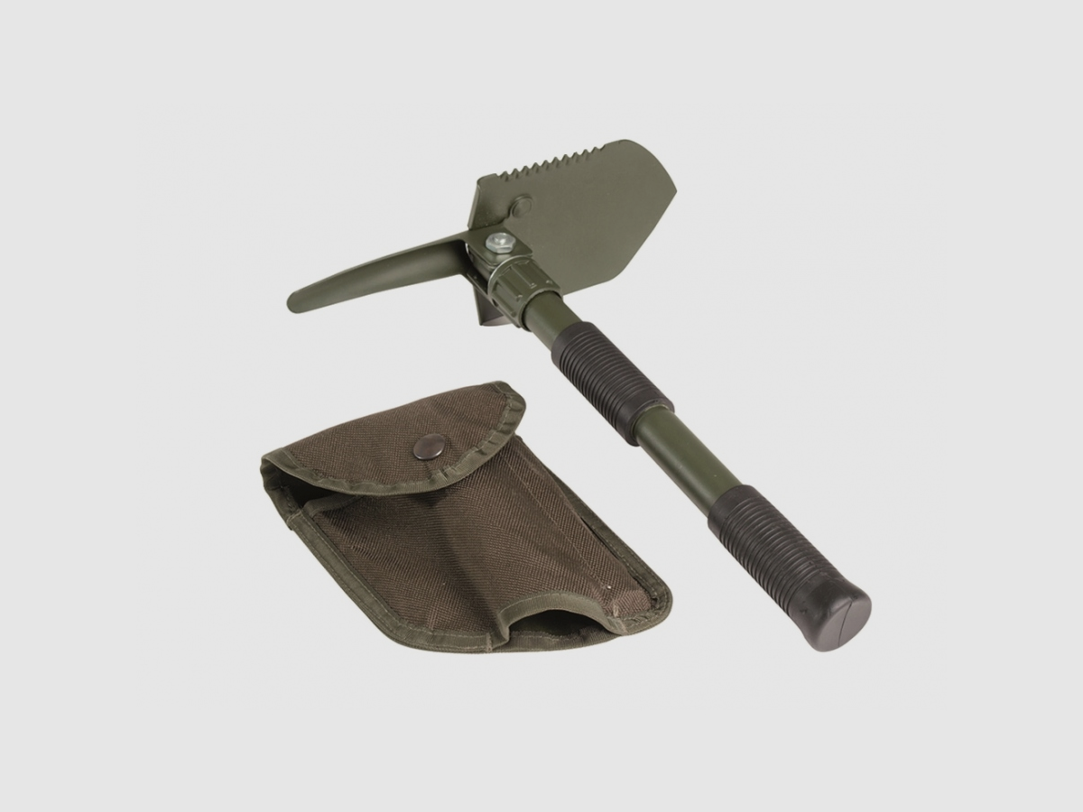 MIL-TEC MINI II pelle pliante verte, image 2 sur 2