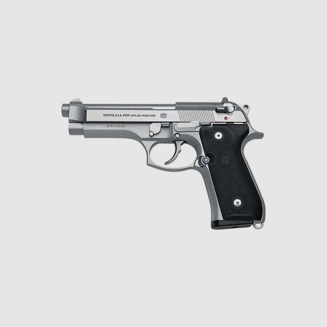 PISTOLET BERETTA 92FS INOX KAL 9X19, zdjęcie 1 z 3