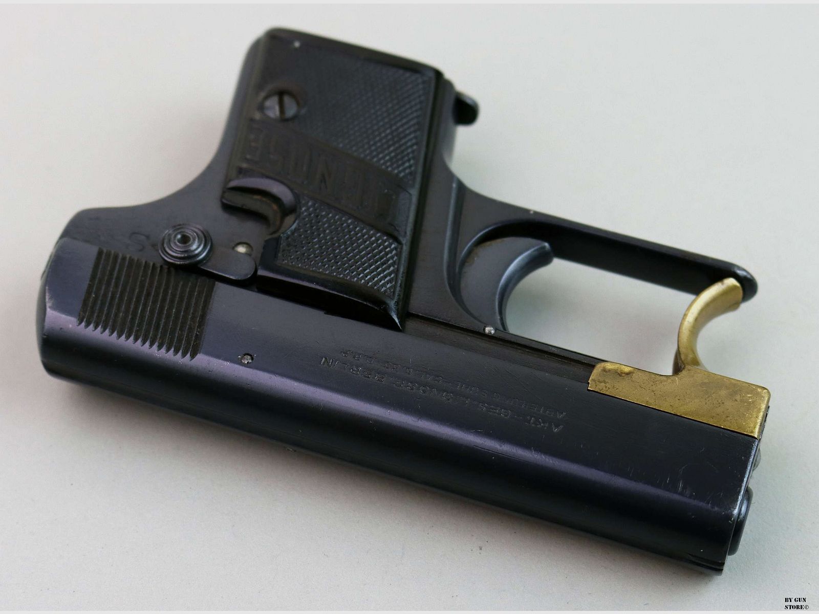 Pistola Lignose mod. 2A “Einhand” cal. 6,35 mm matr. 20623, immagine 5 di 7