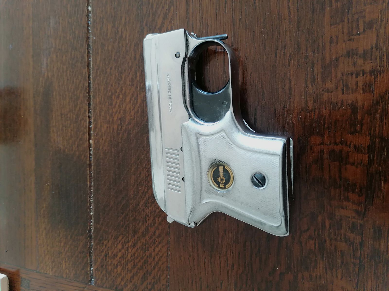 Antik:  Gas Alarm Pistole Röhm RG 3 S, 60er Jahre