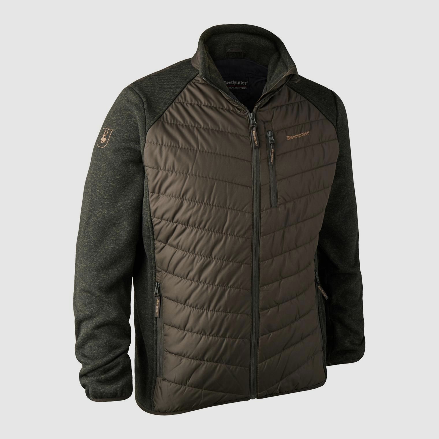 Deerhunter Jacke Herren Moor Wattiert - Braun