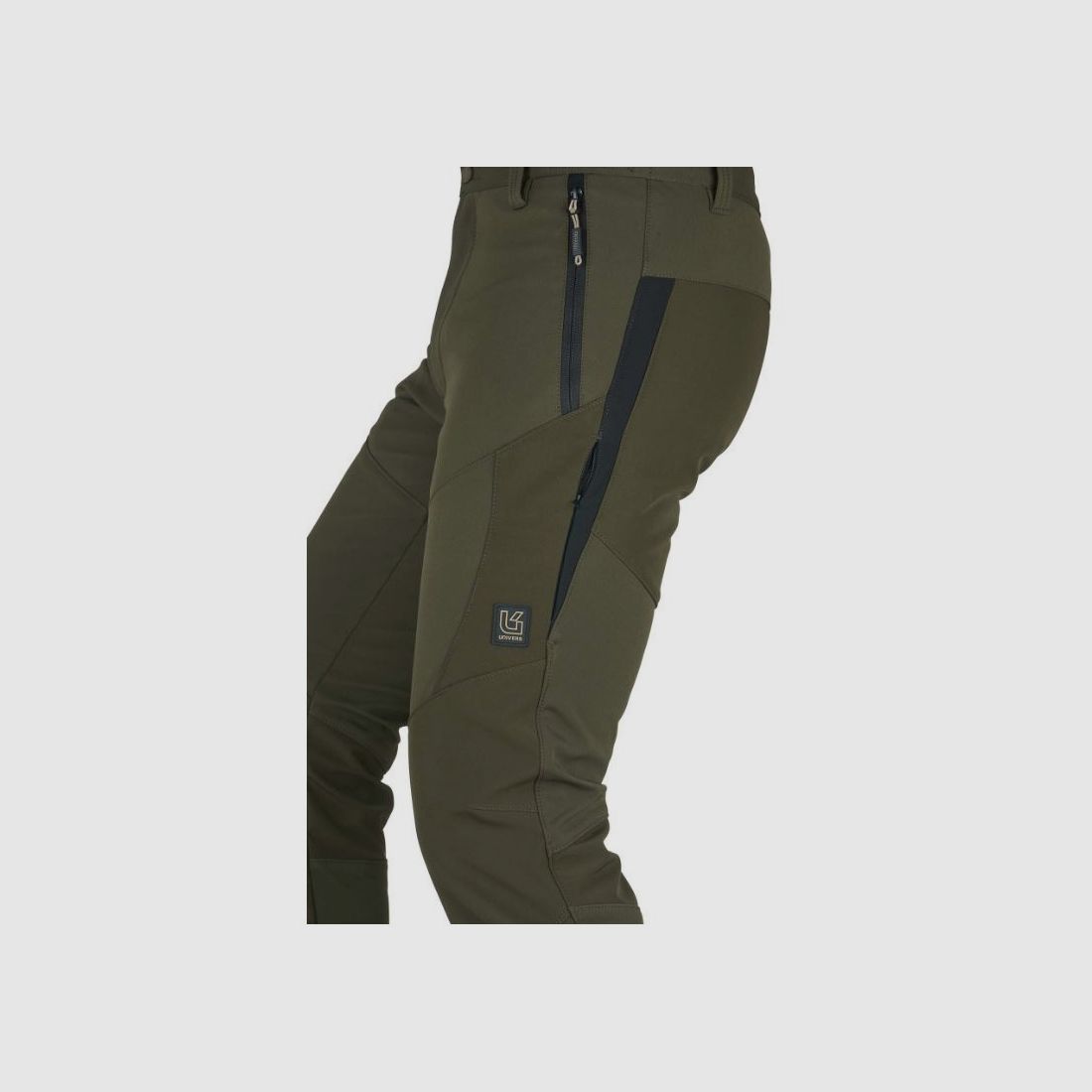 Universelle grüne Softshell-Hose Modell MARMOLADA Art. 92693 326 UNIVERS, Bild 6 von 7