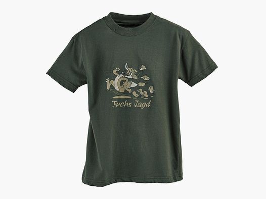 Camiseta infantil Hubertus Caza de zorros