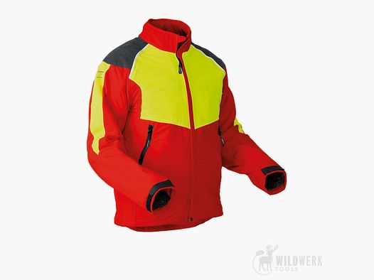Pfanner StretchAIR® Schnittschutzjacke , Farbe Rot