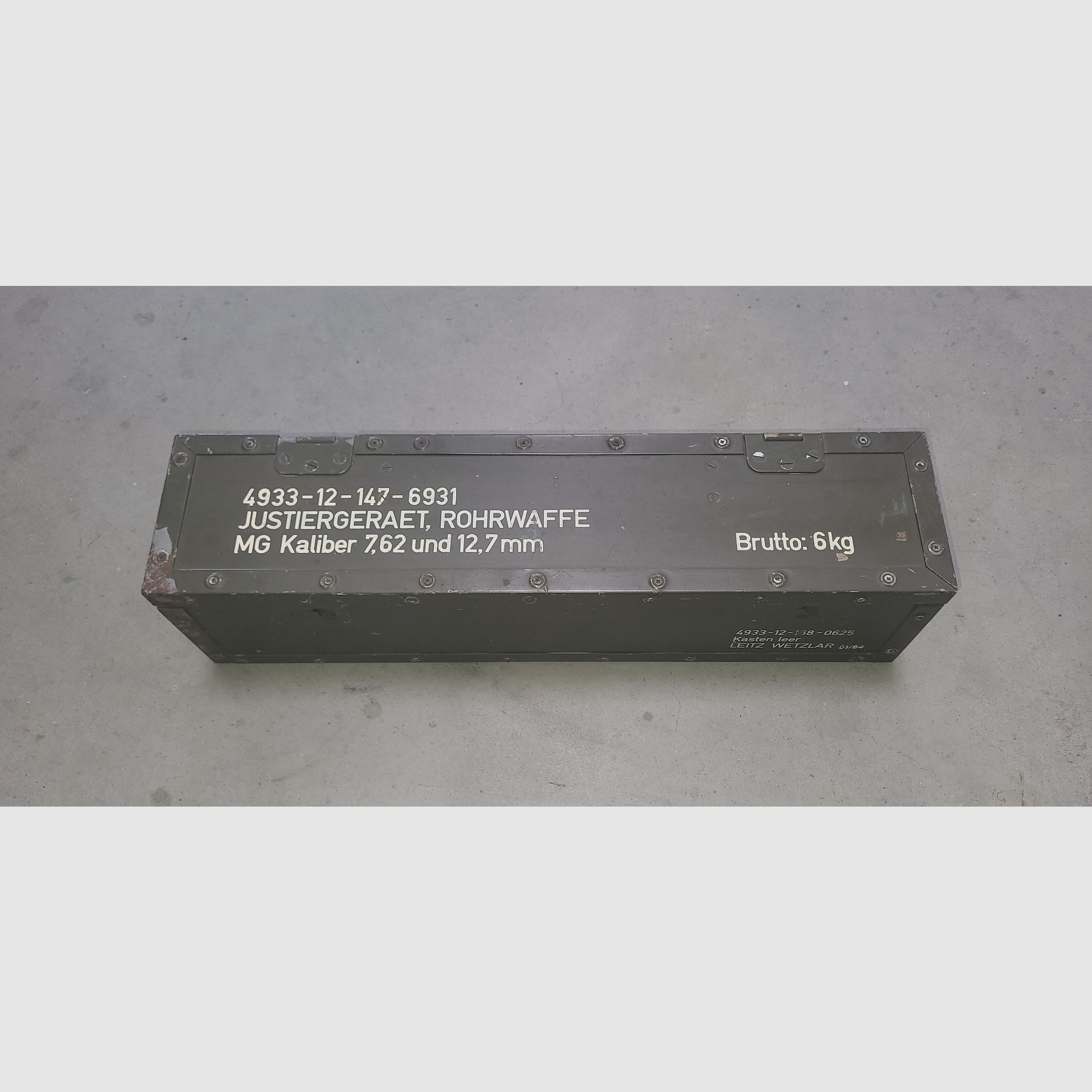 BW aiming line testing device 7.62mm / 12.7mm / adjustment device for rifled weapons