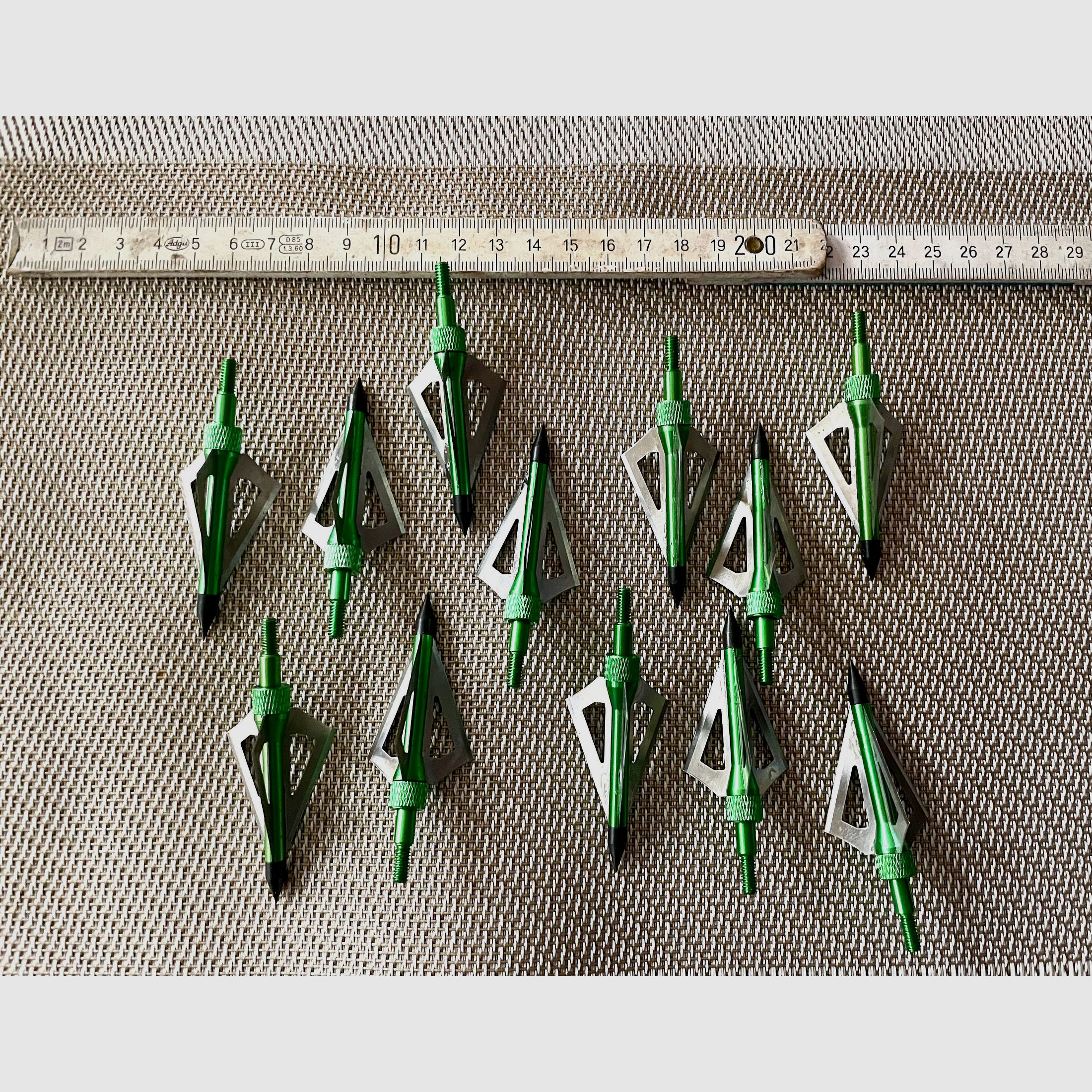 Jagdspitzen für Bogen oder Armbrust