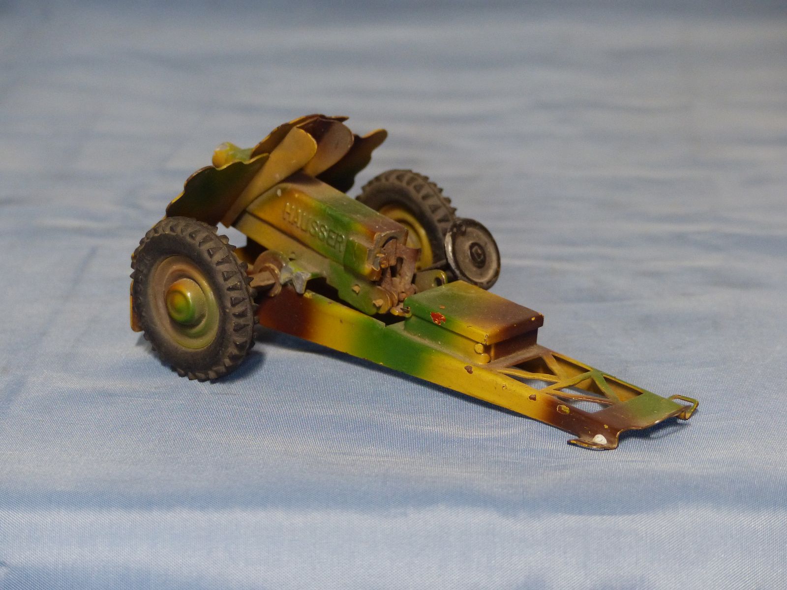 Blechspielzeug Hausser Elastolin Mörser Wehrmacht WK II WK 2 um 1937